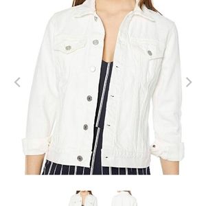 Tomboy White jean jacket in M